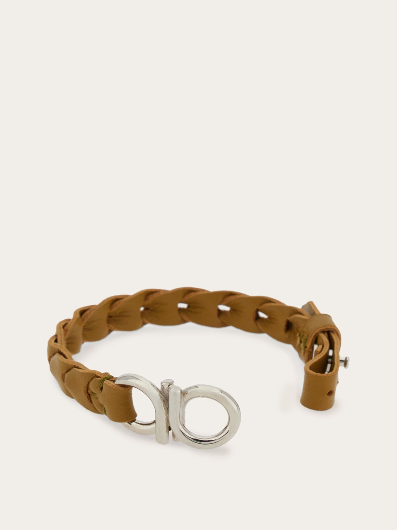 Braided Gancini bracelet 4