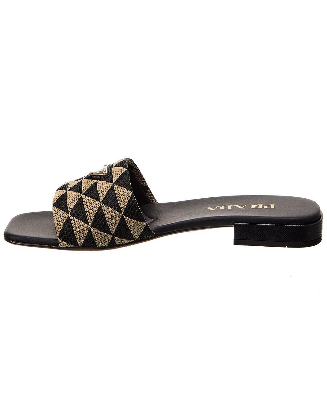 Prada Logo Canvas Slide - 2