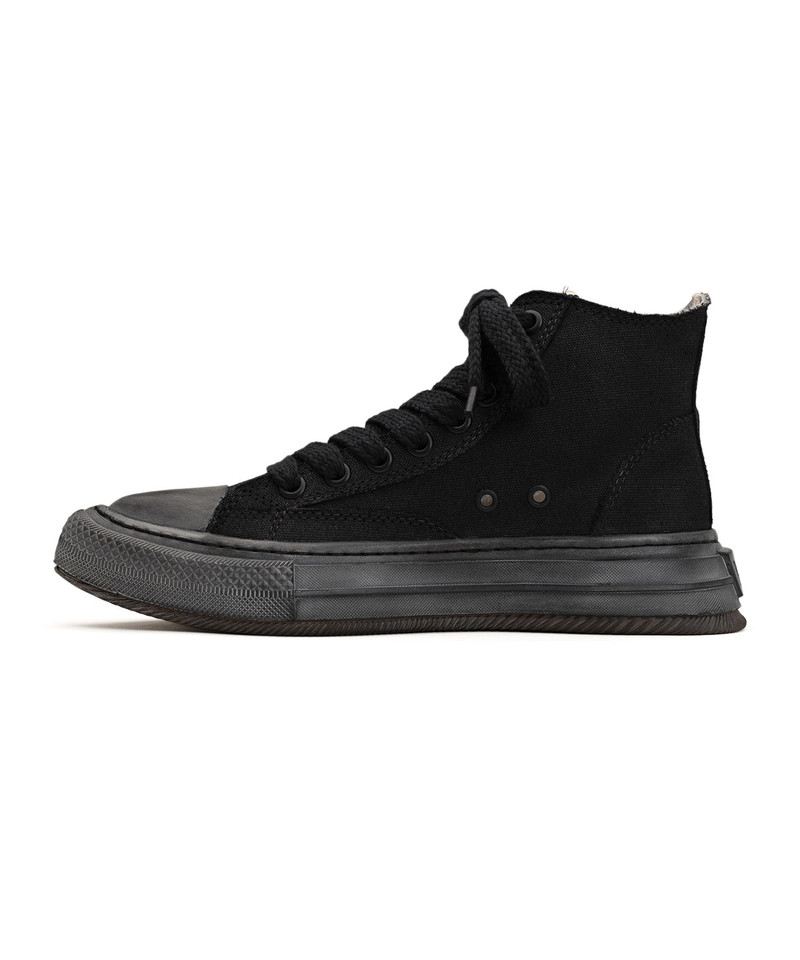 "YUCCA" OG Sole Over-dyed Canvas High-top Sneaker 22