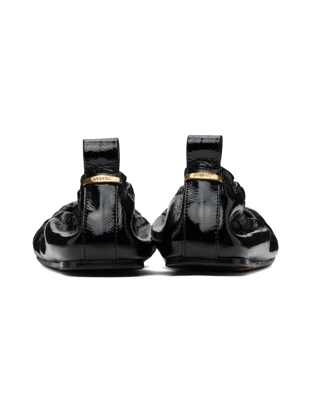 Black Belna Ballerina Flats - 2