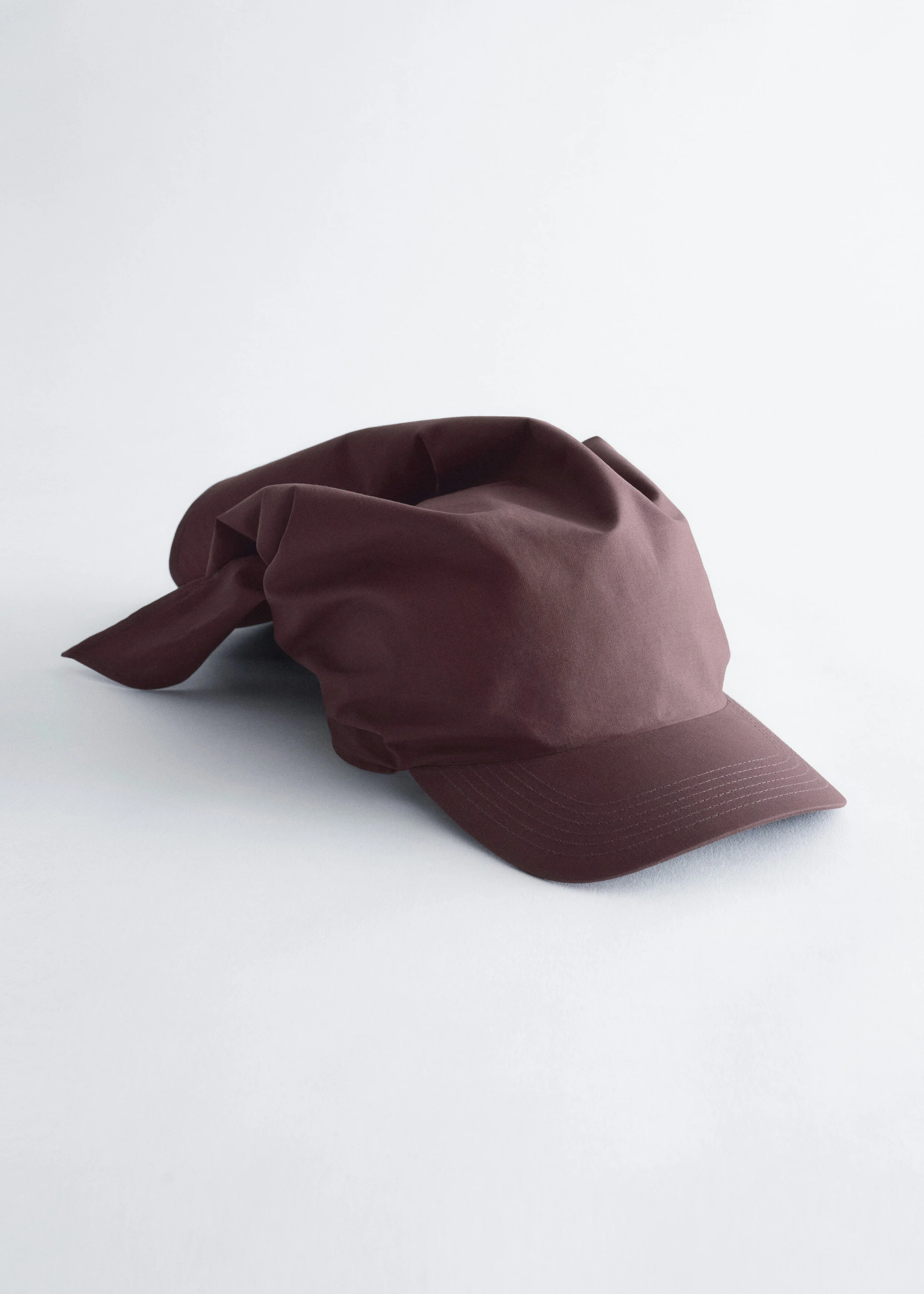 Cotton Scarf Cap - 1