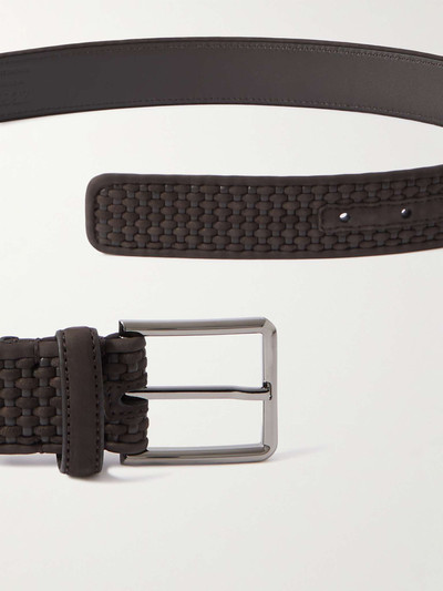 ZEGNA 3cm PELLETESSUTA™ Leather Belt outlook