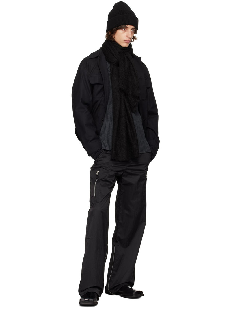 Gray Dropped Shoulder Turtleneck 4