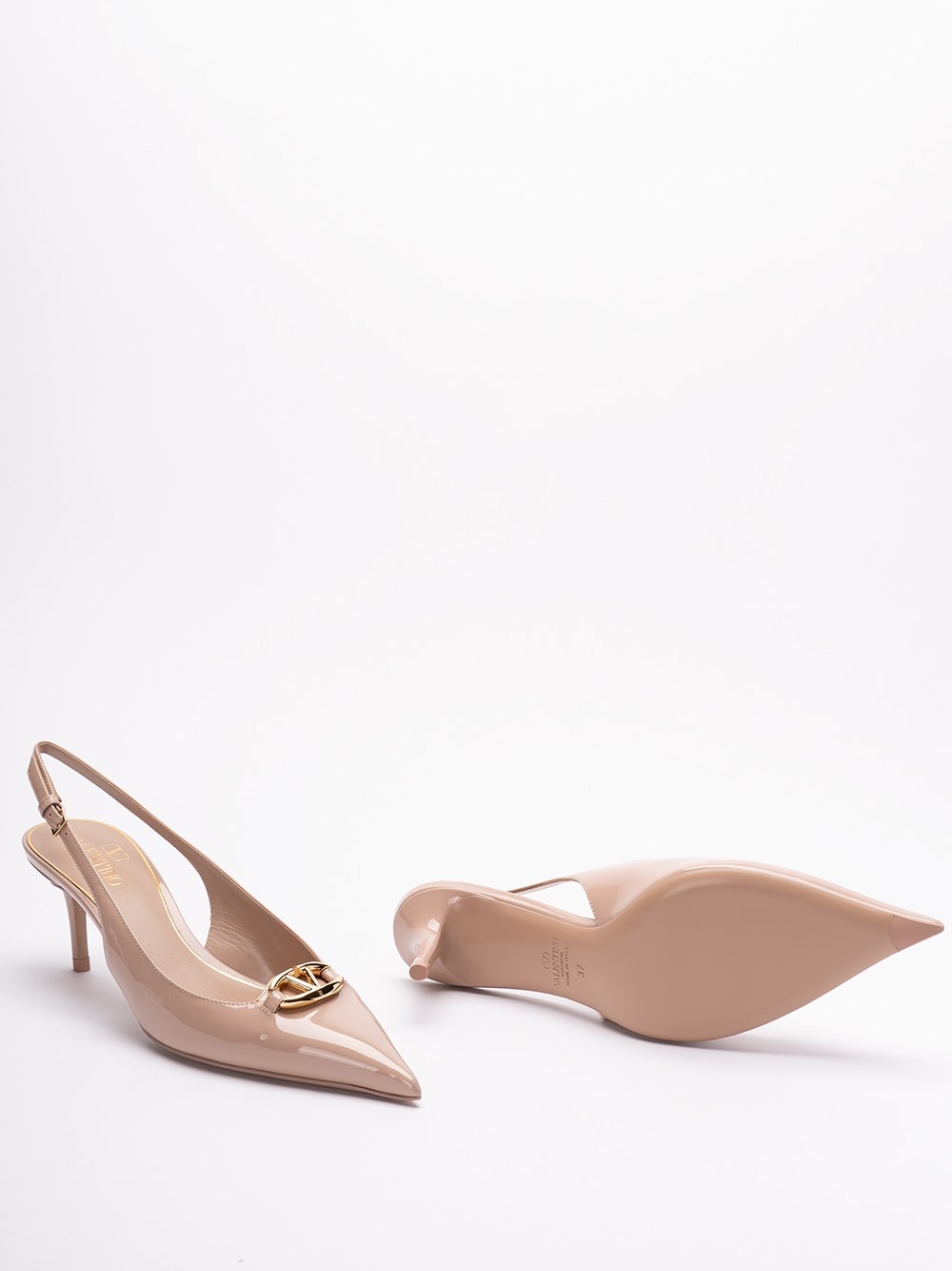 `VLogo The Bold Edition` Slingback Pumps - 4