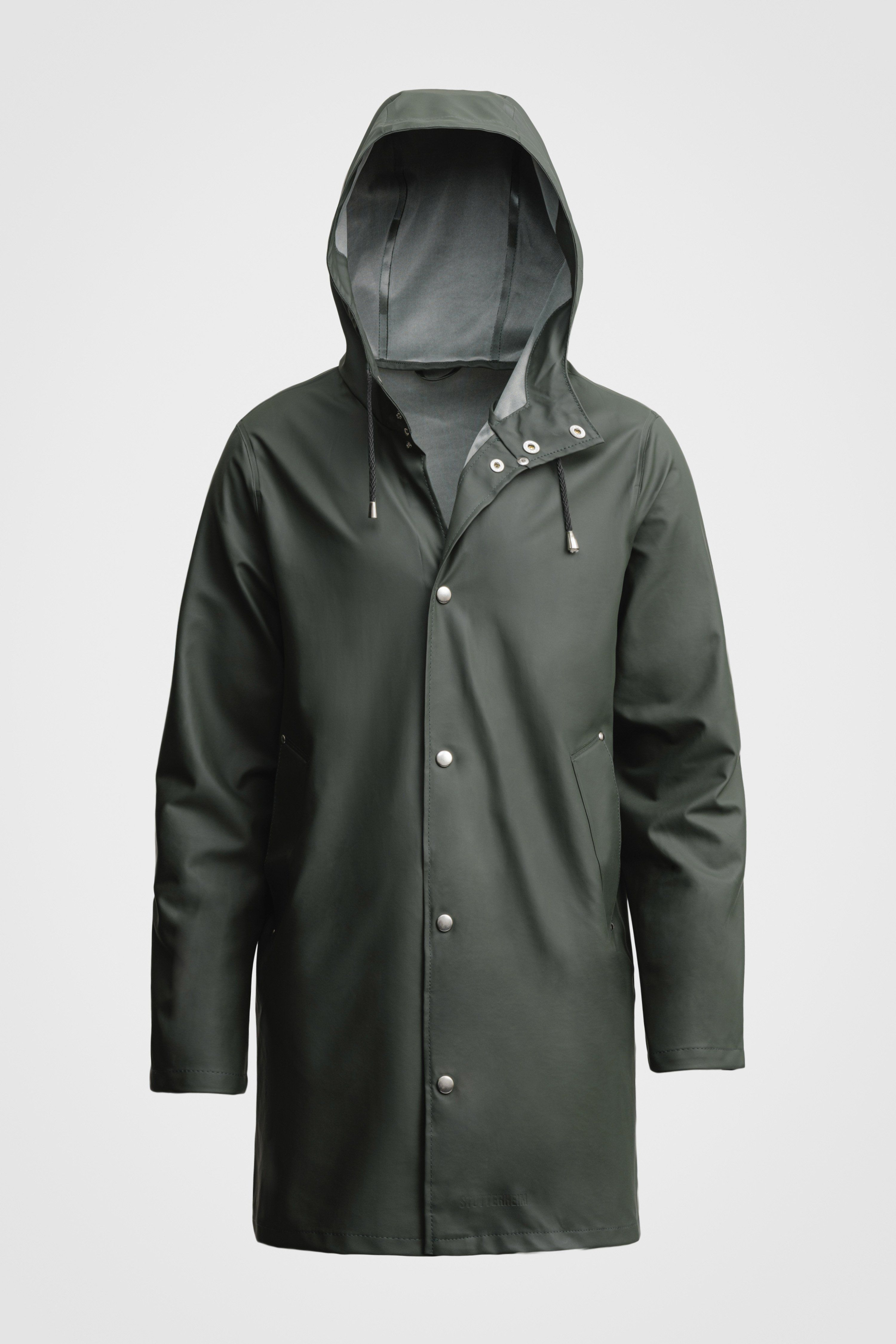 Stockholm Lightweight Raincoat Green - 6