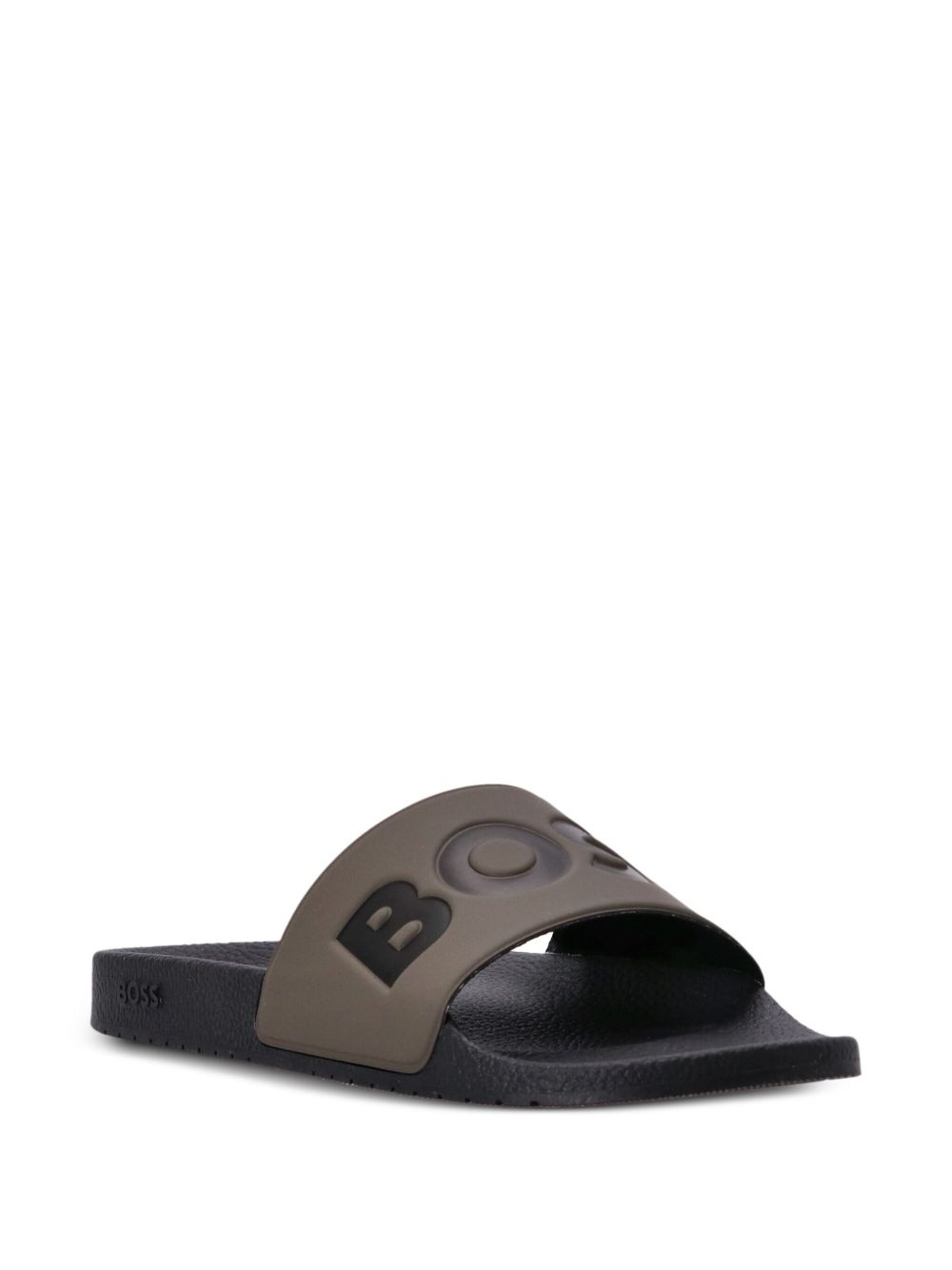 logo-debossed slides - 2