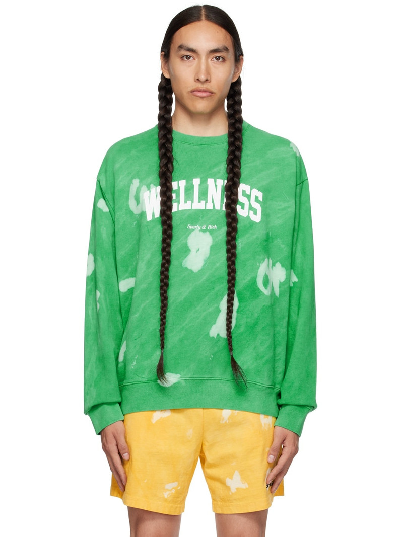 Green 'Wellness' Ivy Sweatshirt 1