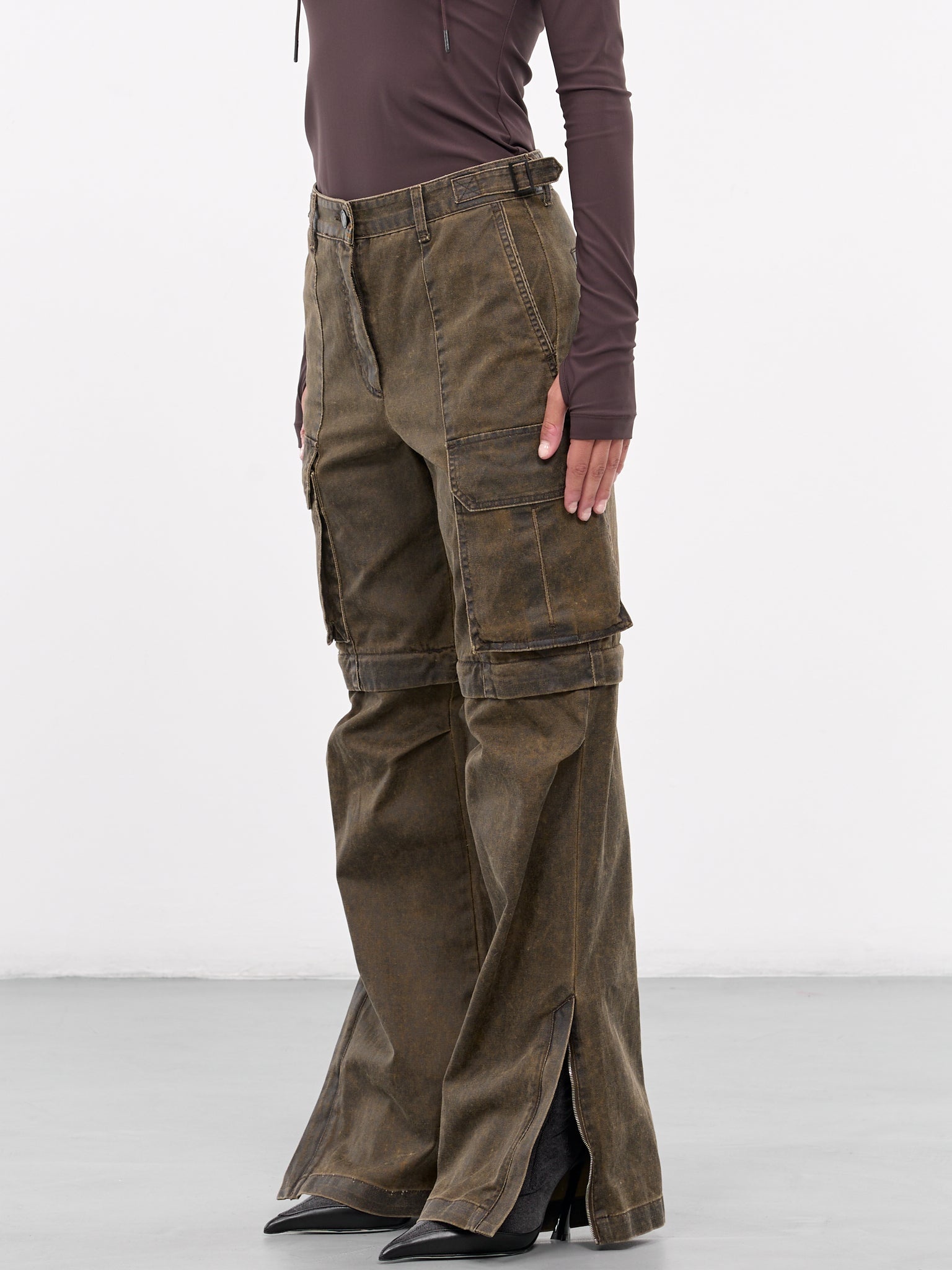 Cargo Denim Jeans - 3