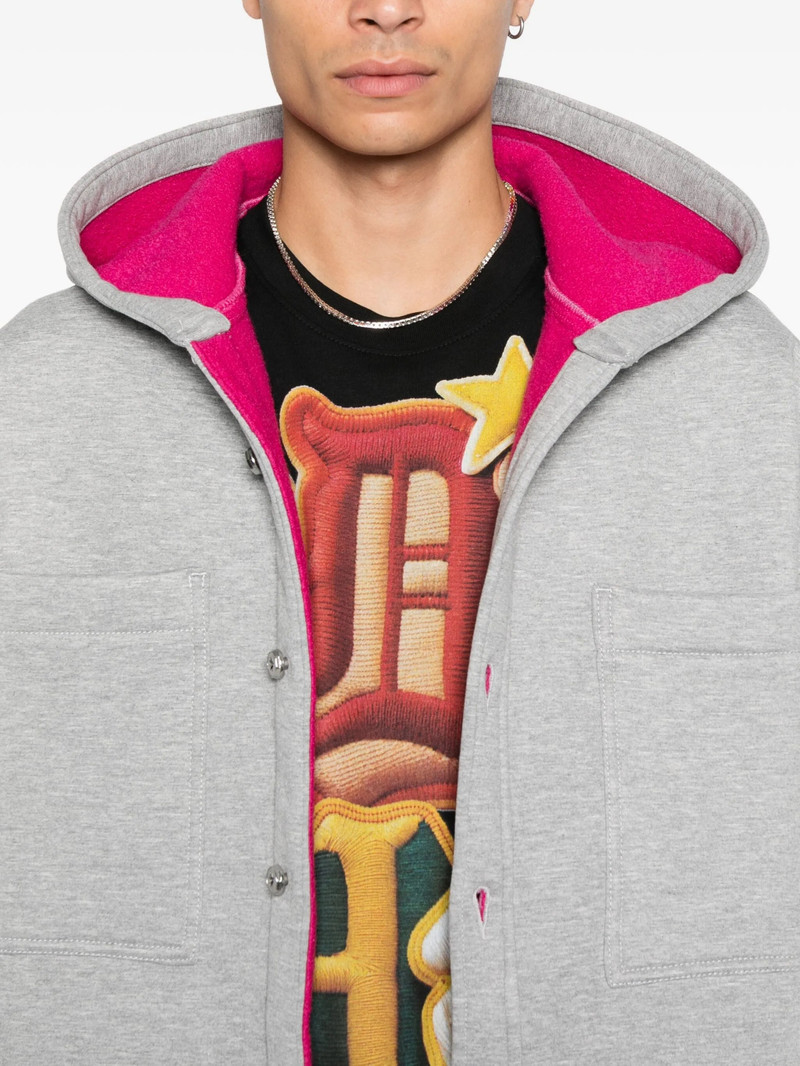 PDF Pdf Hooded Logo-detail Jacket outlook