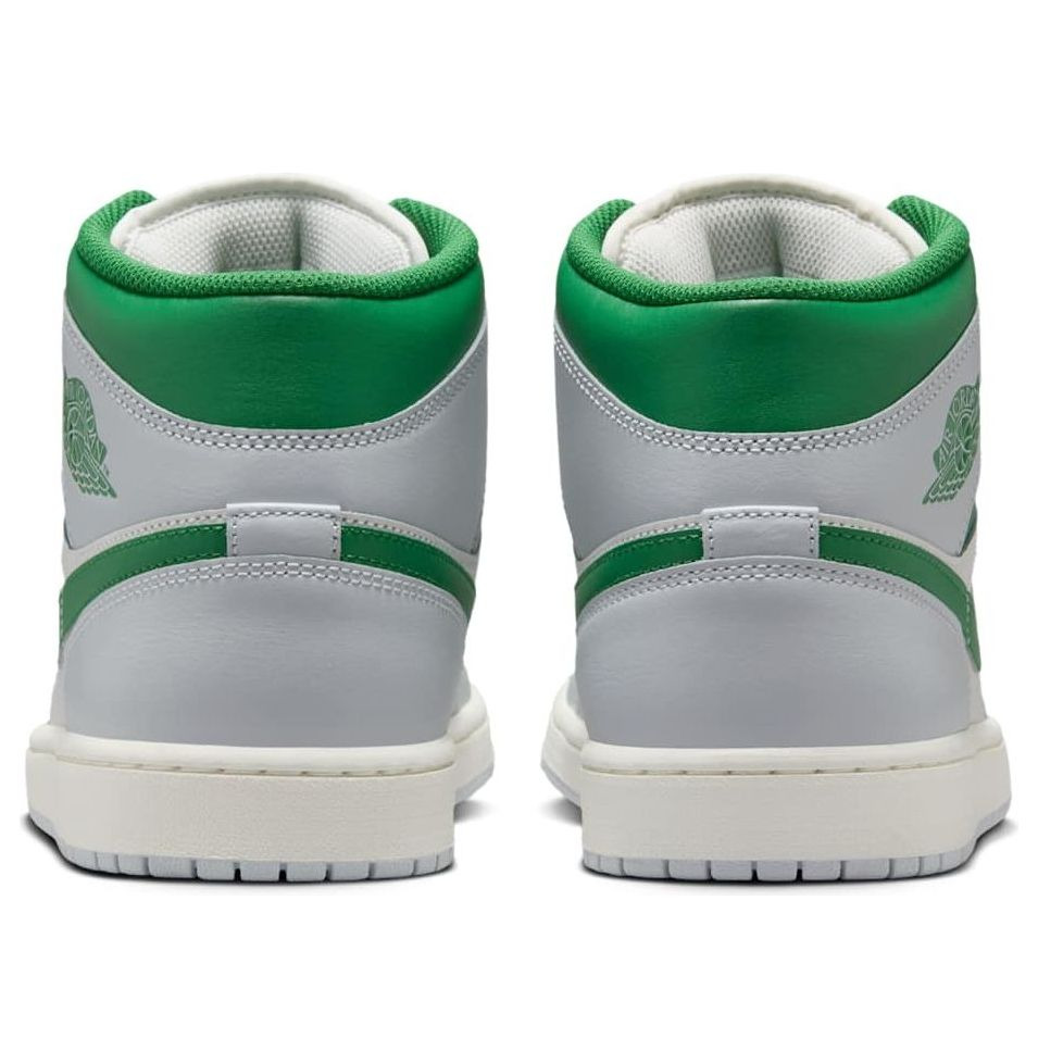 Air Jordan 1 Mid 'Summit White Lucky Green' DQ8426-142 - 5