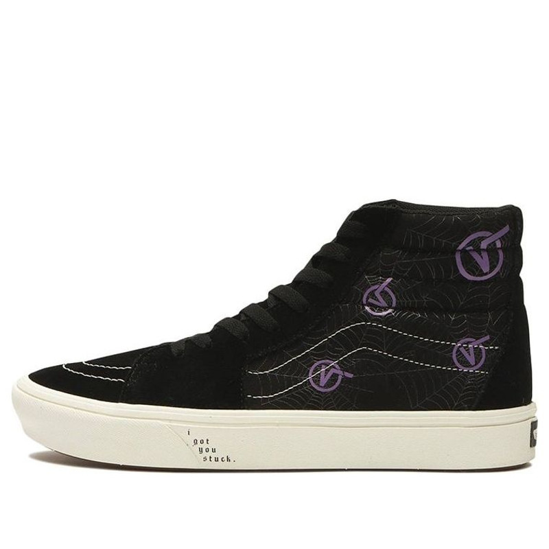 Vans SK8-HI Comfycush Spider Black Purple VN0A3WMB4CJ - 1