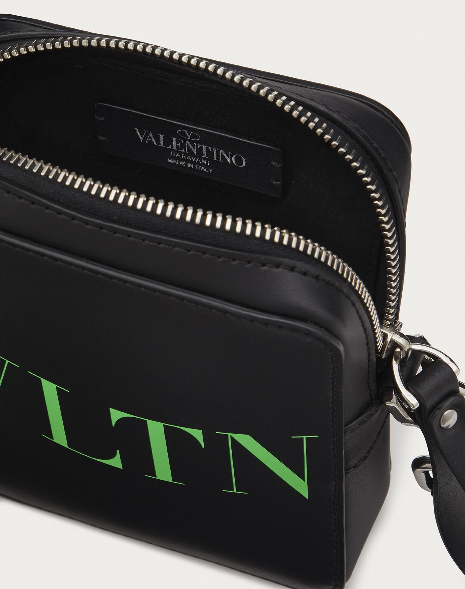 Small VLTN Leather Crossbody Bag - 4