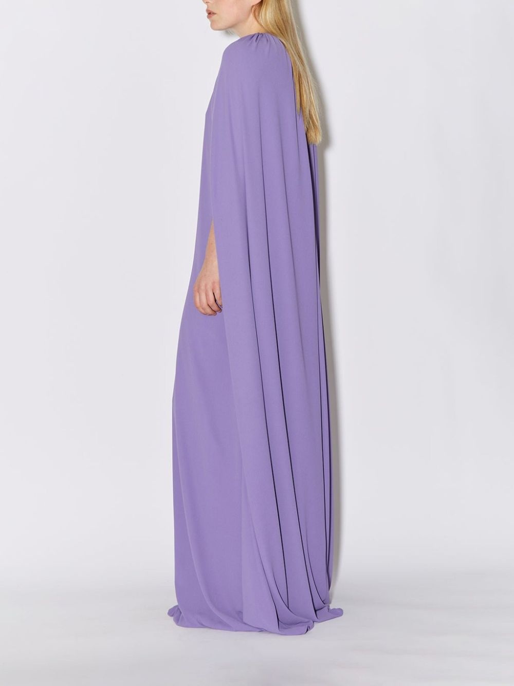 Marco pleated cape maxi dress - 4