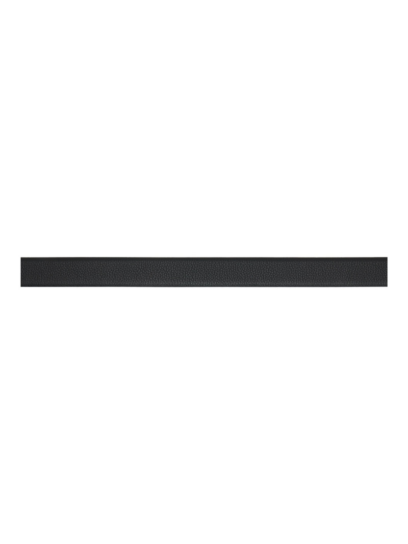 Anderson's Black Grained Leather Belt outlook