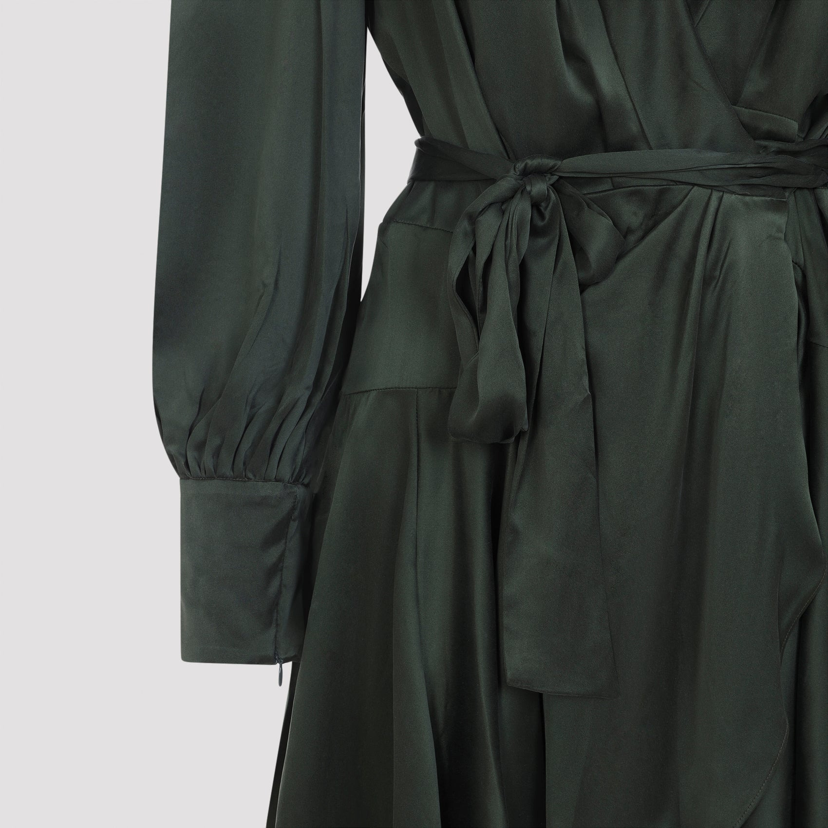 Zimmermann Silk Wrap Mini Dress Women - 3