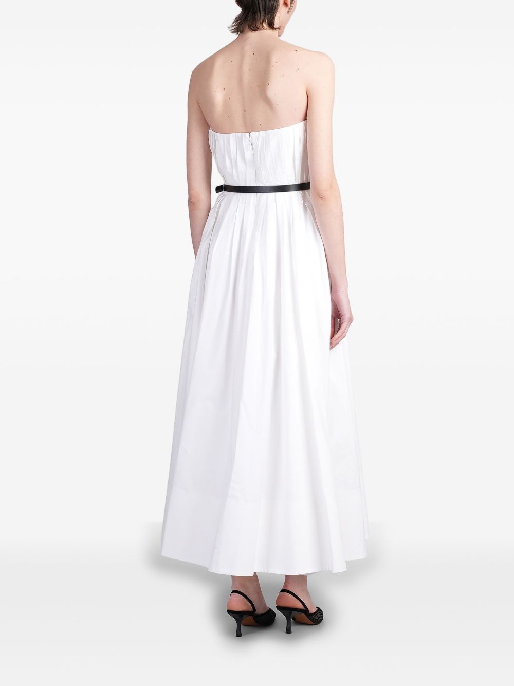 belted maxi dress - 4