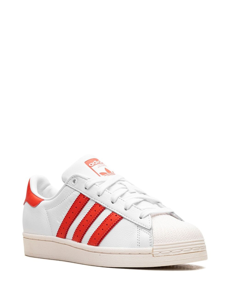 adidas adidas Superstar 구름 백색 밝은 빨강 (여자) outlook