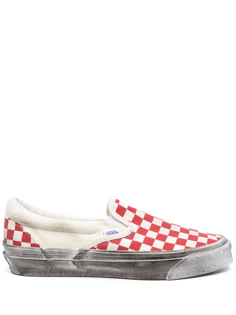 OG check-pattern slip-on sneakers - 1