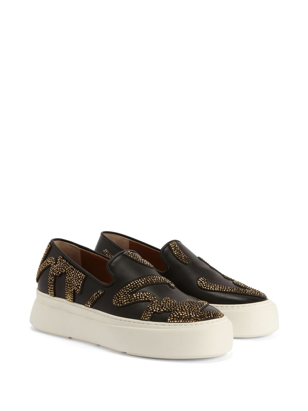 Gz Mike Sign leather slip-on sneakers - 2