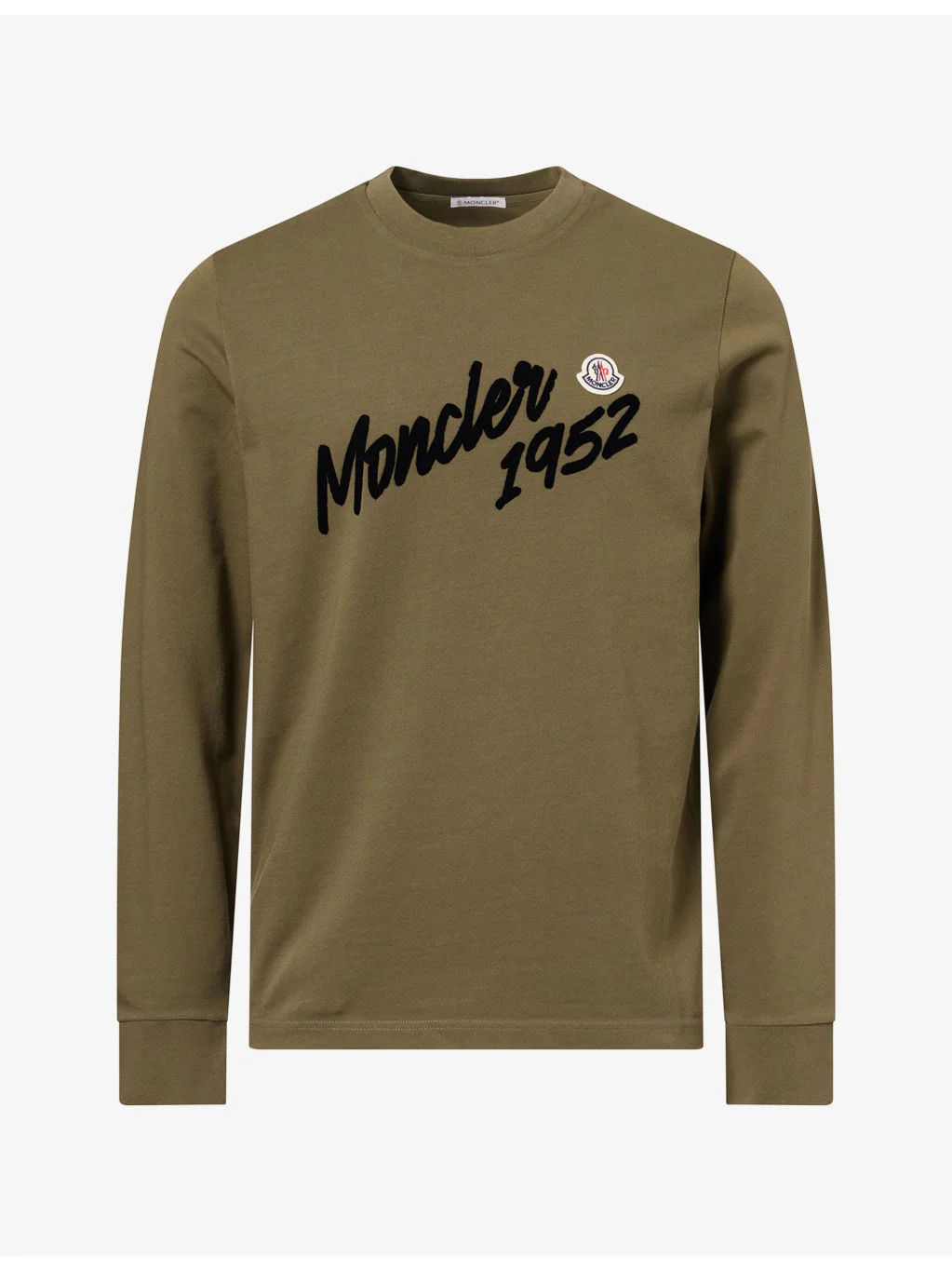 Scribble Logo-Print Long-Sleeve Cotton T-Shirt - 1