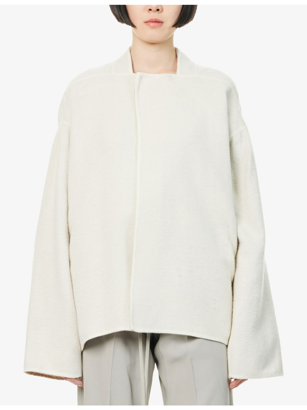 Island Relaxed-Fit Wool-Blend Jacket - 3