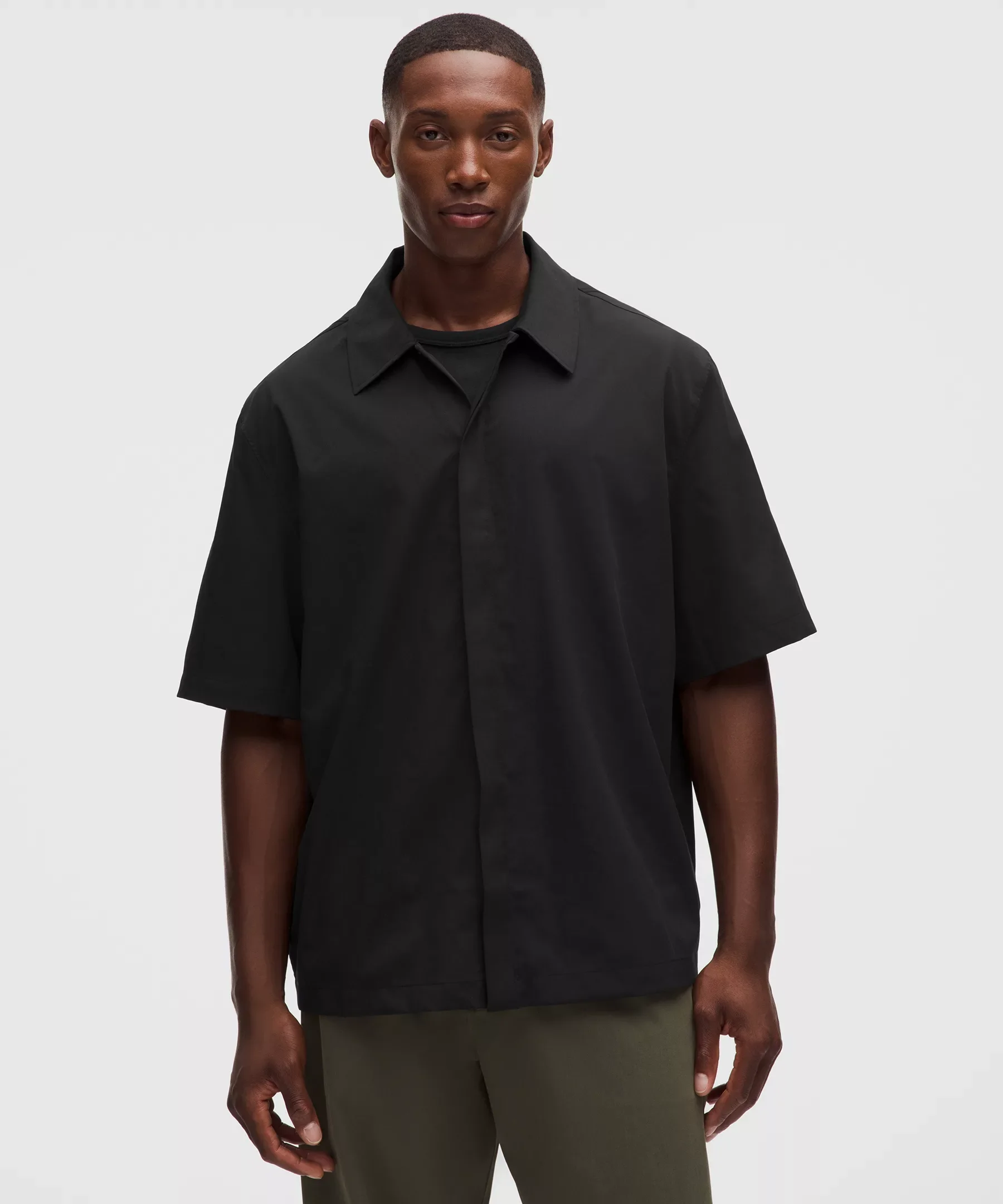 Unshaken Short-Sleeve Collared Shirt - 1