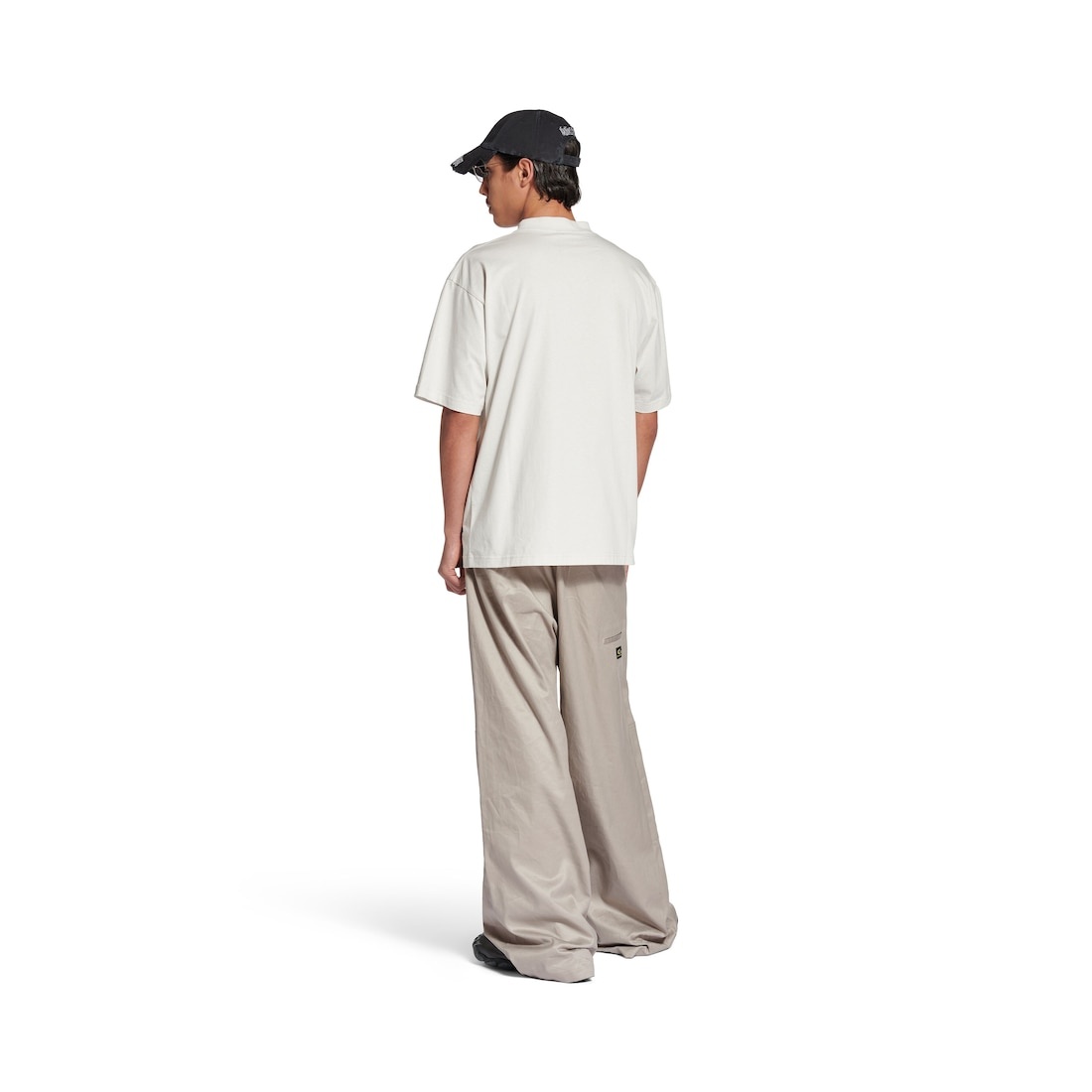 Men's Nano Bb T-shirt Medium Fit in Dirty White - 4
