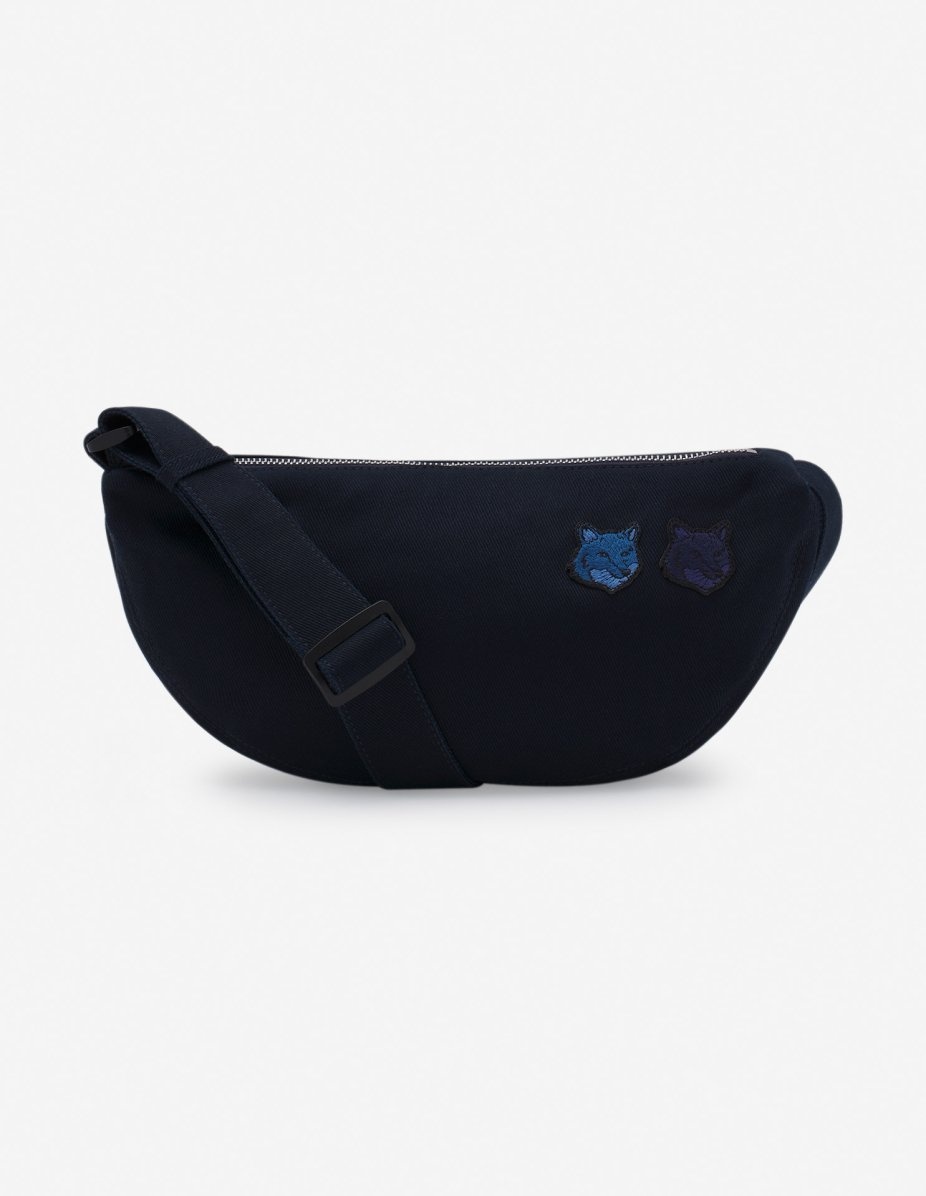 DOUBLE BOLD FOX HEAD PATCH BUMBAG - 1