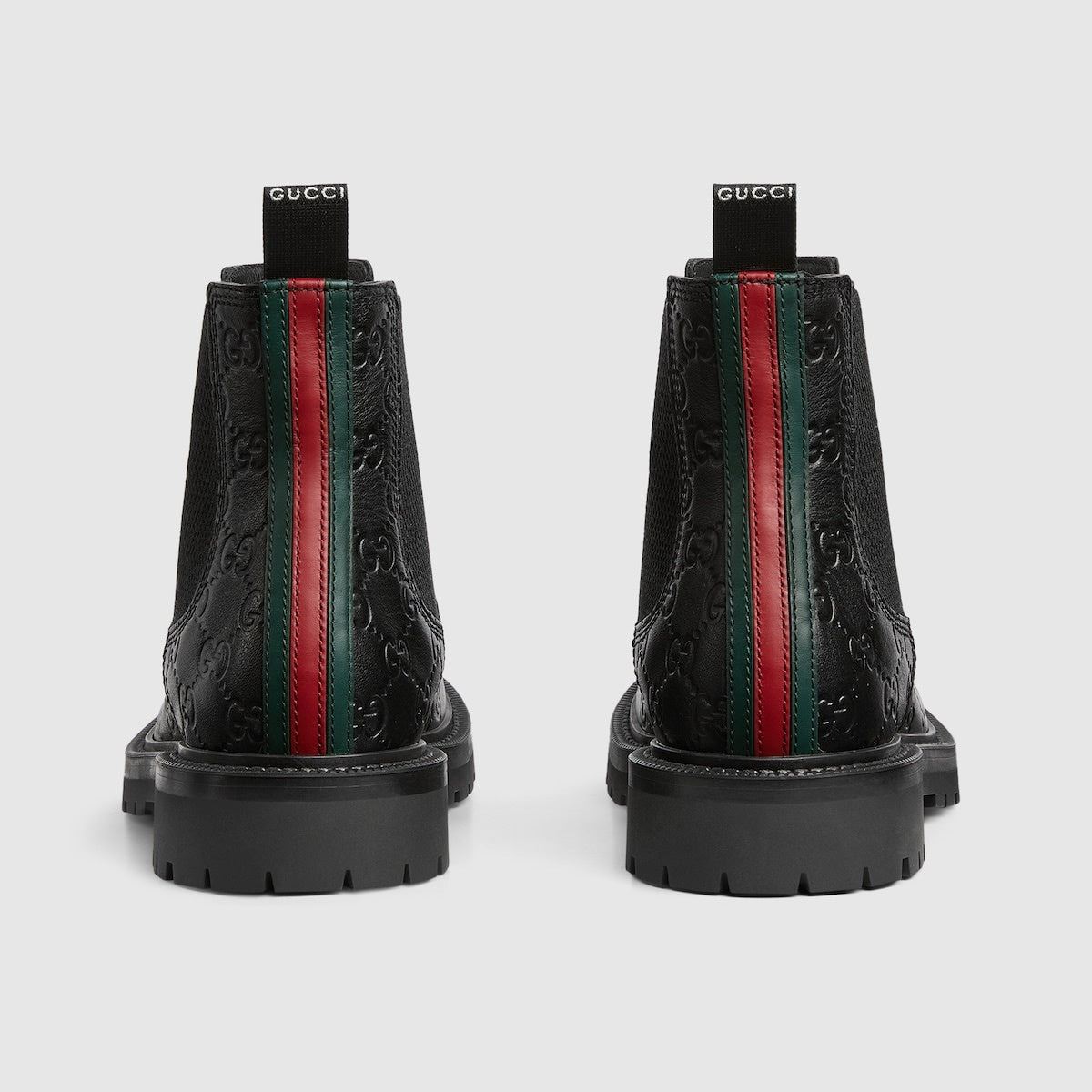 Gucci Web GG Chelsea Boots - 2