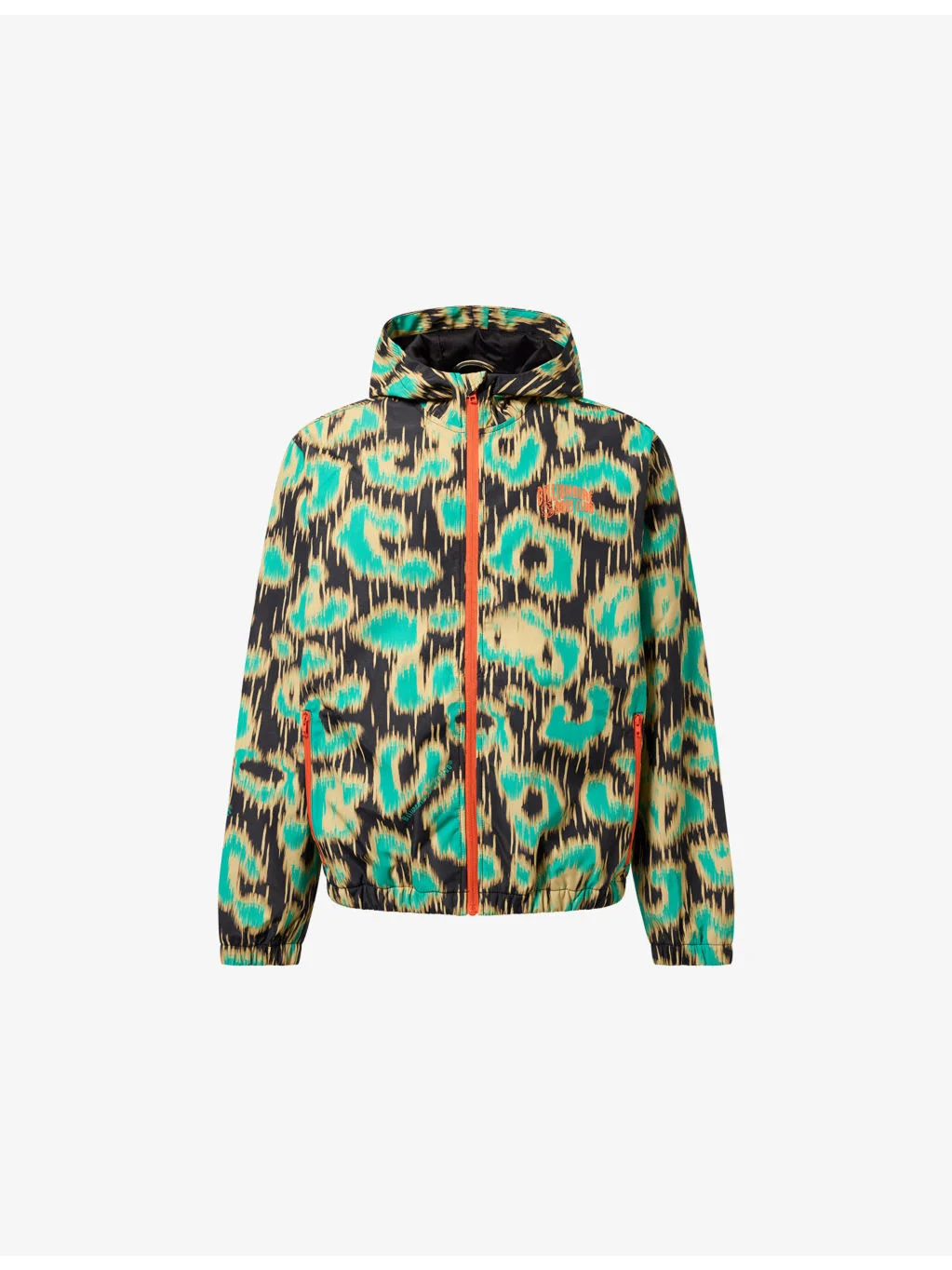 Leopard Camo Hooded Shell Jacket - 1