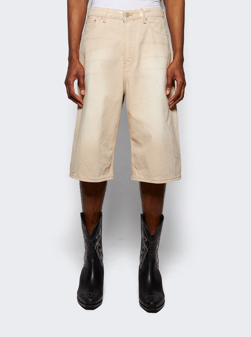 Acne Studios Denim Shorts Sand Beige outlook