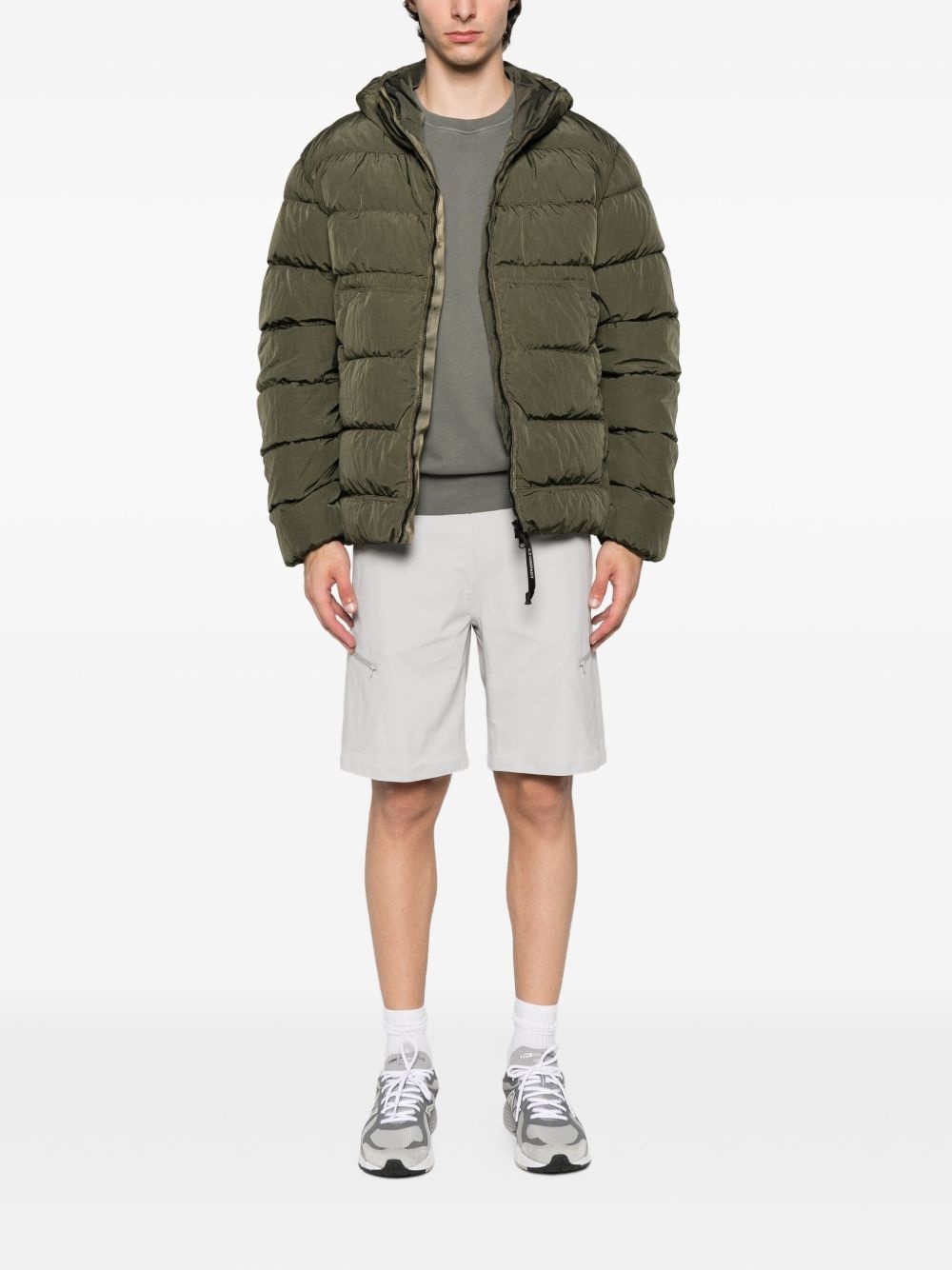 hooded puffer jacket - 2