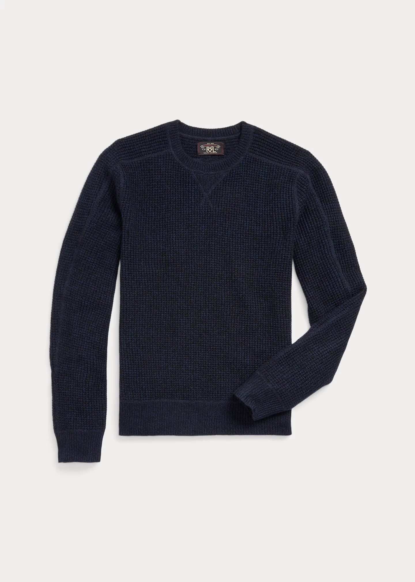 Waffle-Knit Cashmere Sweater - 1