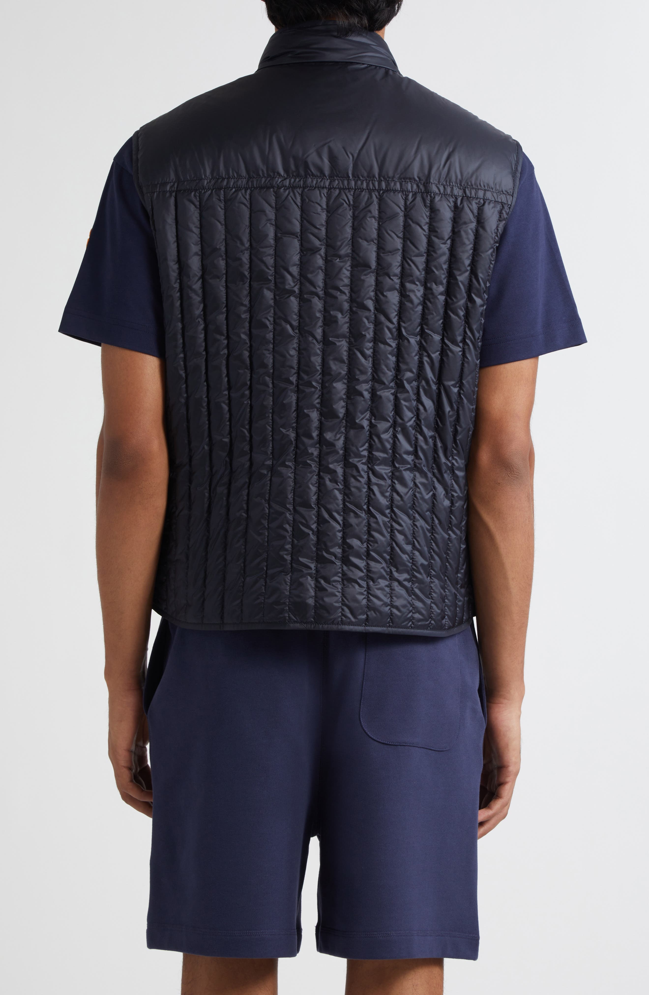 Moncler x Gilga Farm by Donald Glover Tangerine Down Vest in Navy at Nordstrom - 2