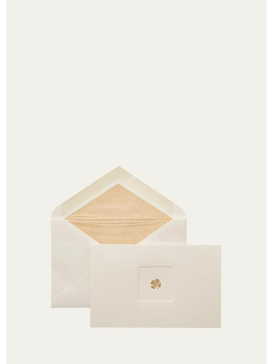 Clover Icon Notelet Cards, Box of 10 - 1