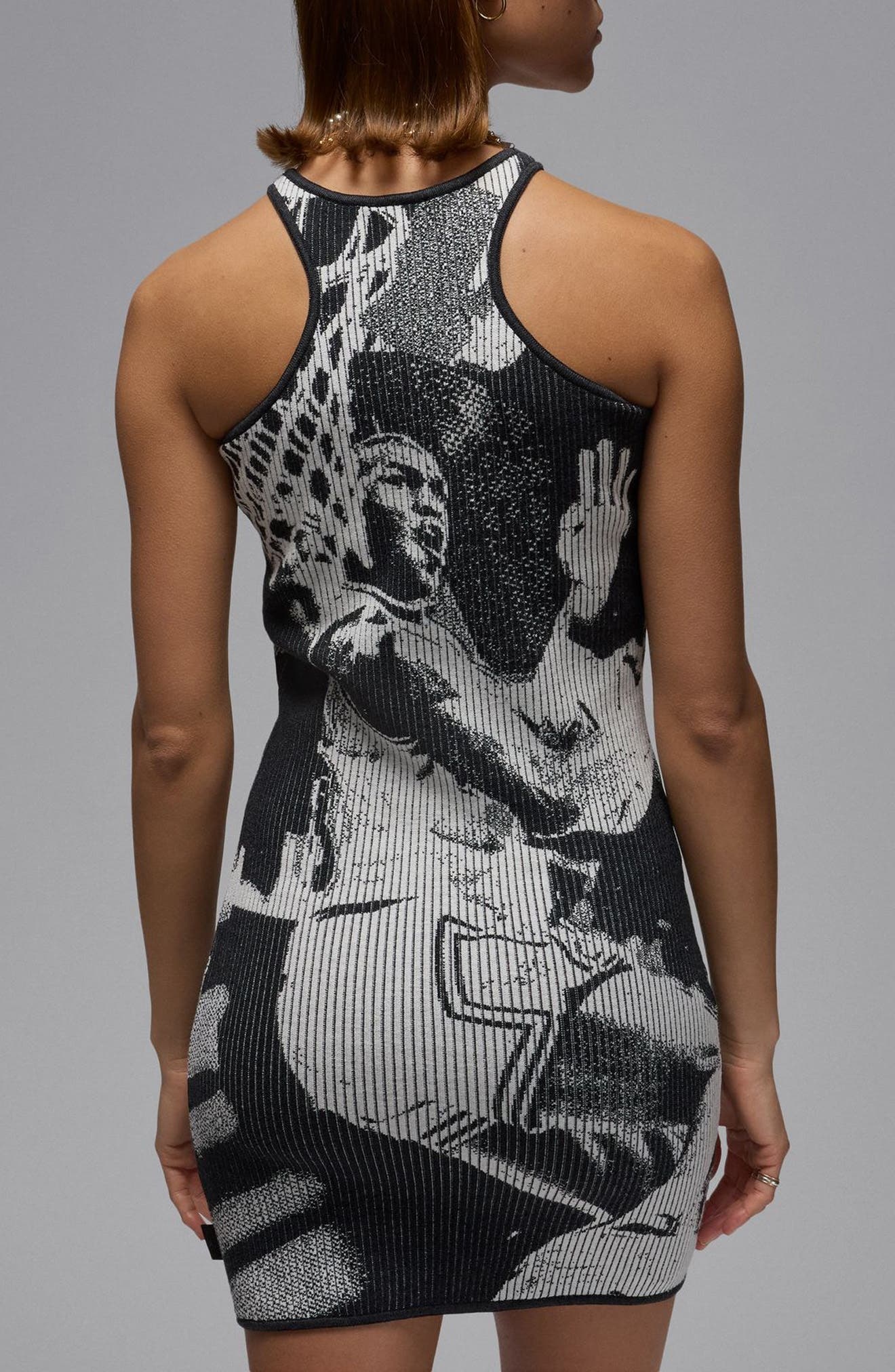 Air Jordan Rib Body-Con Dress in Sail at Nordstrom - 2