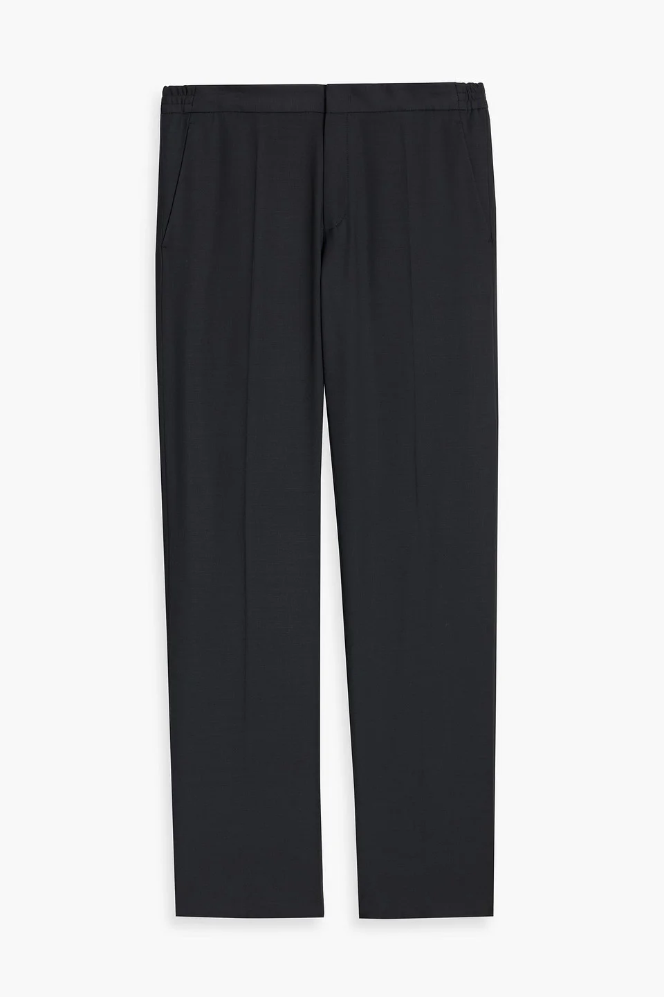 Slim-fit wool-blend pants - 1