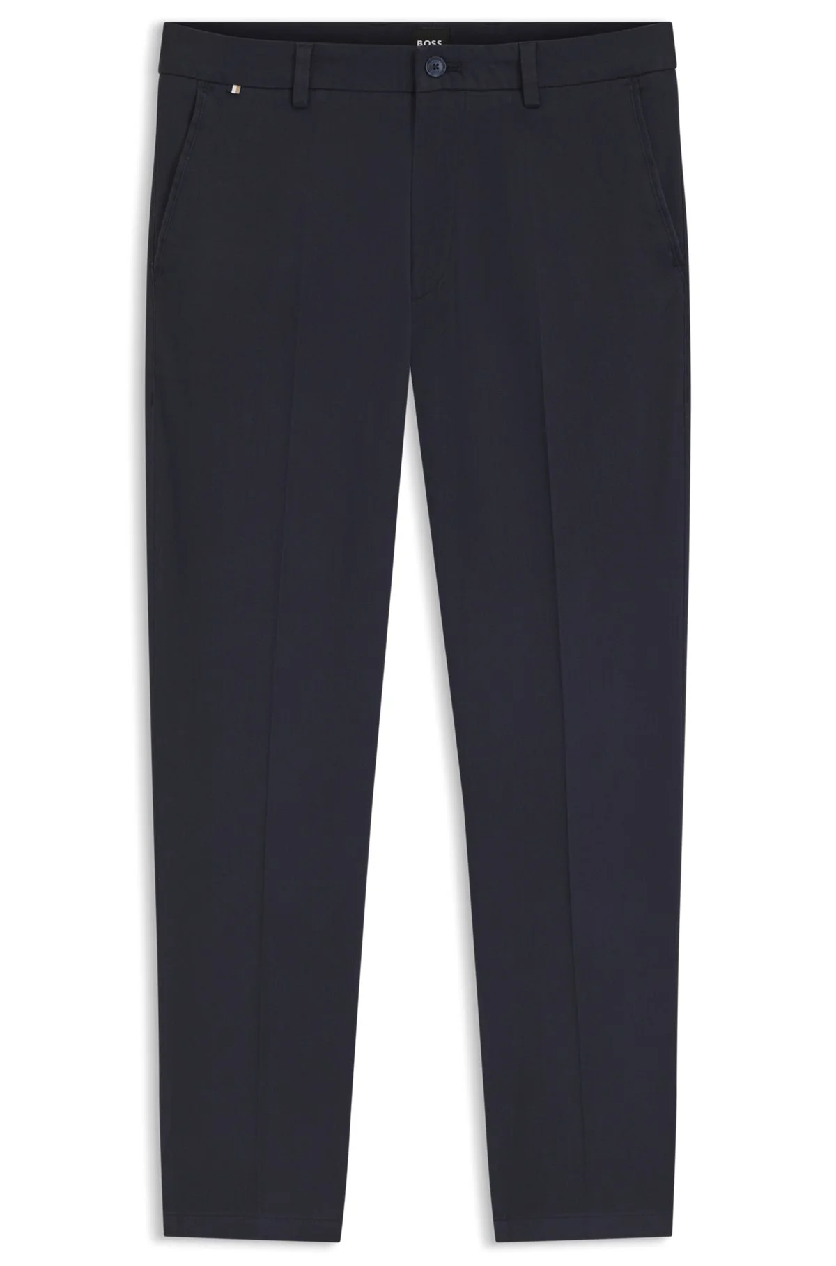 MODERN-FIT PANTS IN STRETCH-COTTON TWILL - 1