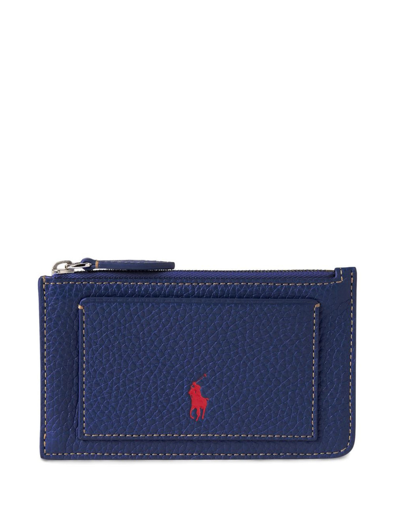 Polo Pony-debossed wallet 1