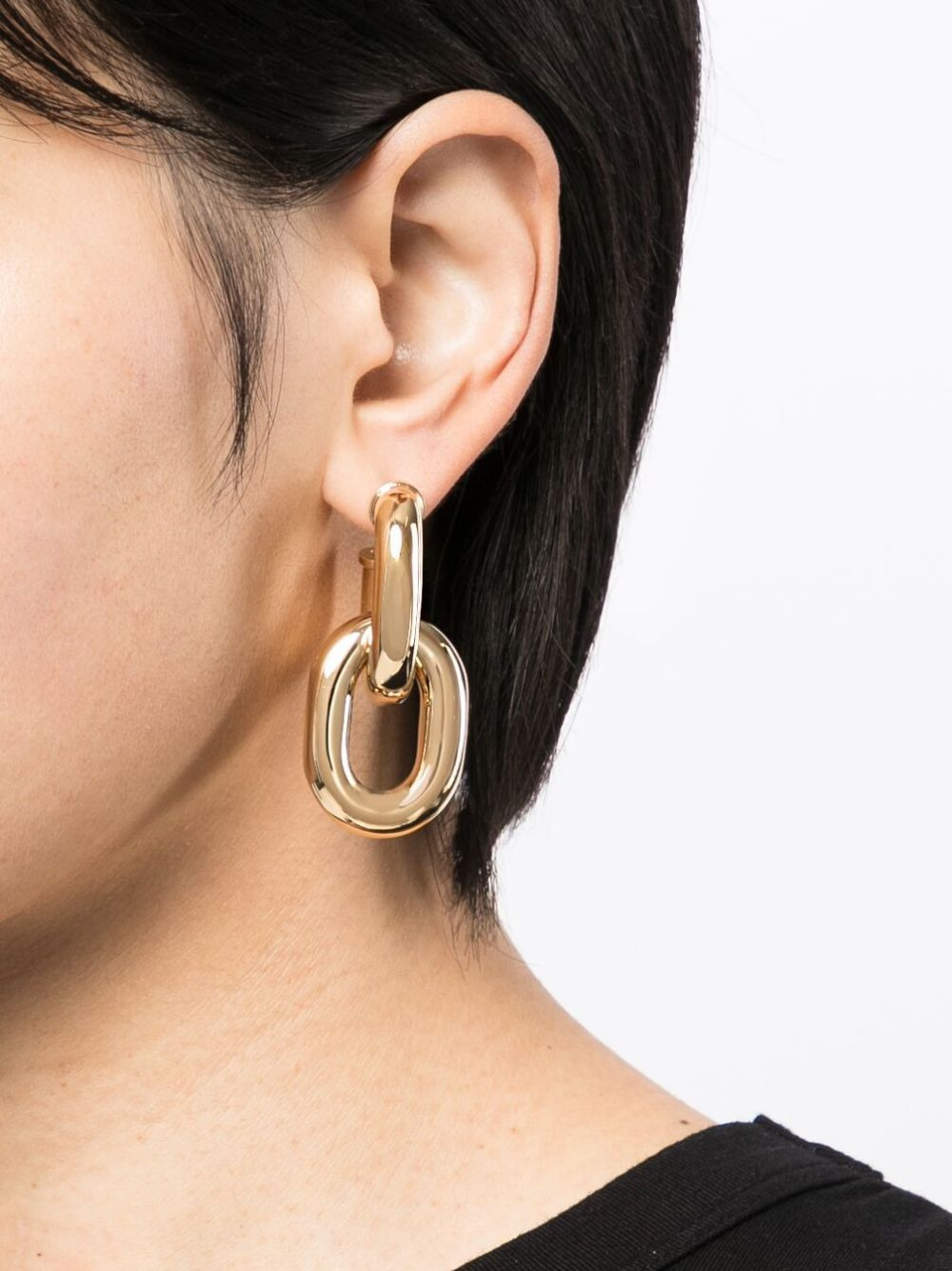 chain link earrings - 4