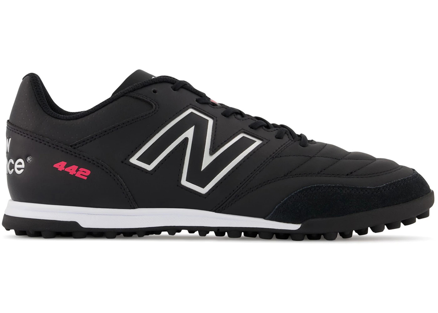 New Balance 442 v2 Team TF Black White - 1