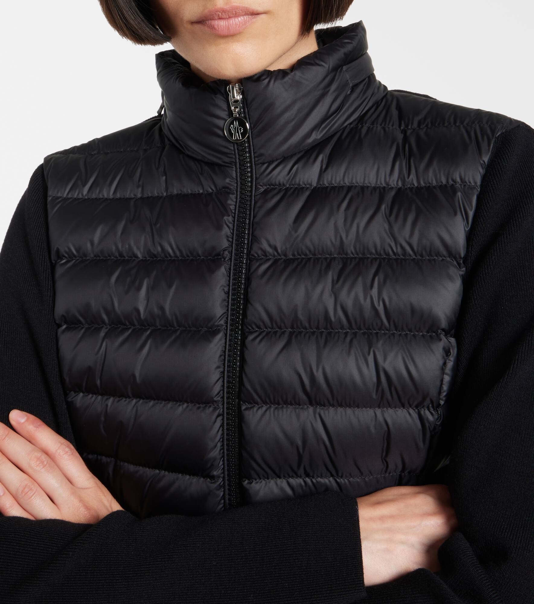 Logo down jacket - 4