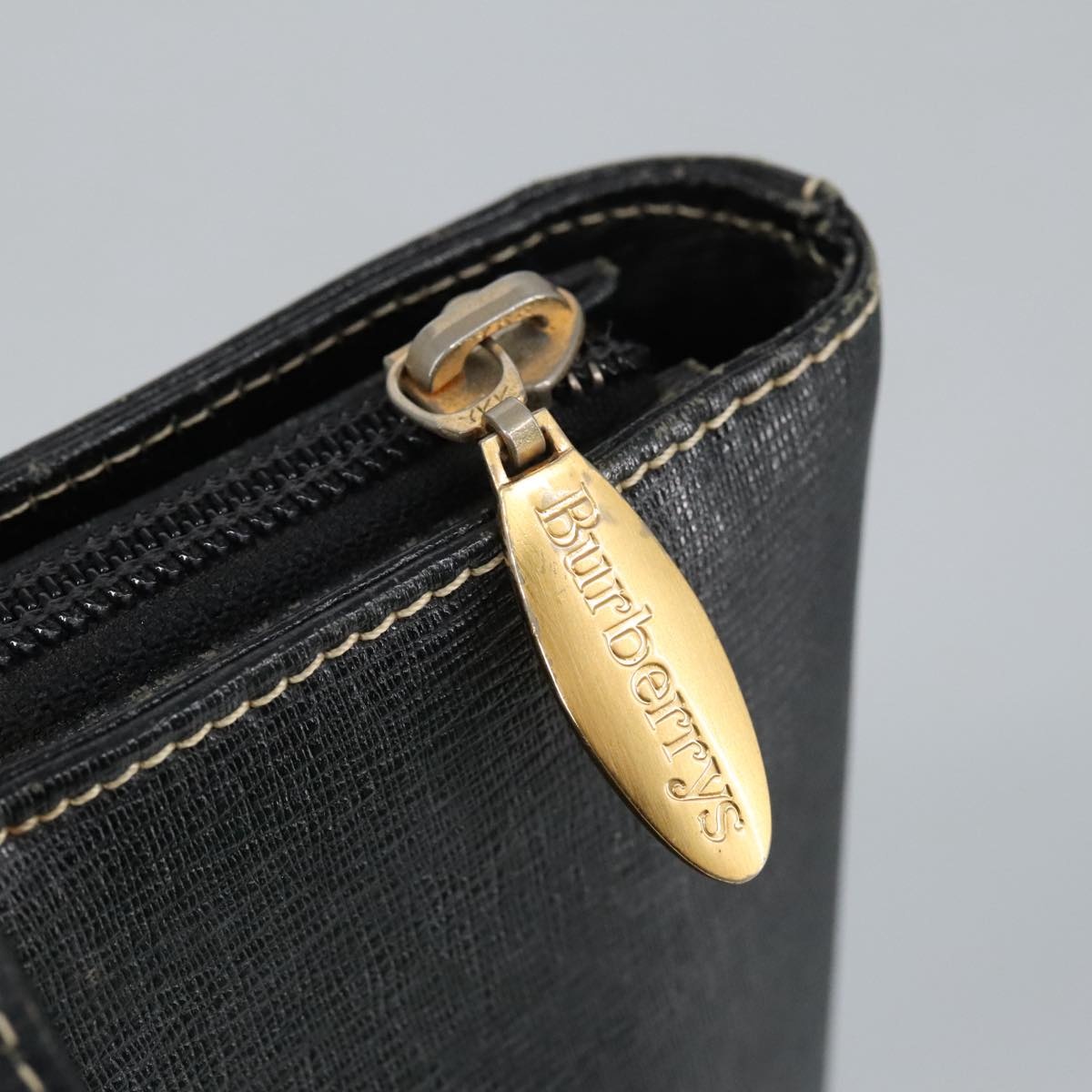 Burberry Tote Bag Leather Black - 14