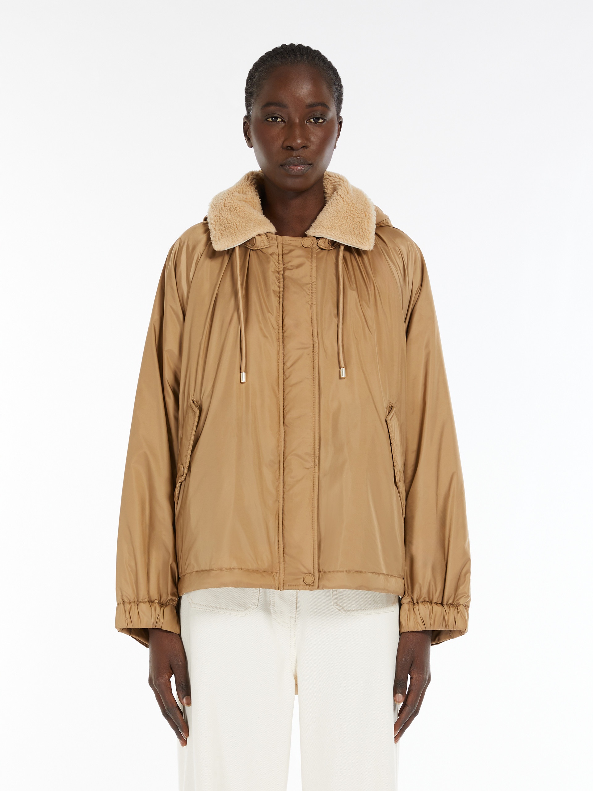 ARLES Reversible water-repellent canvas windbreaker - 3