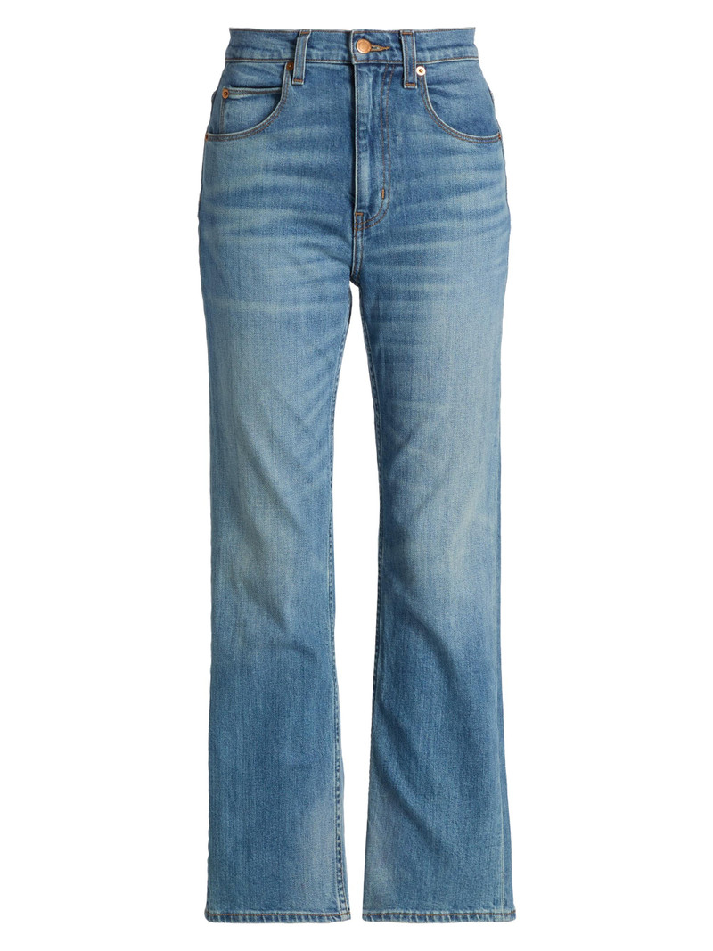 Women's The Kenickie High-Rise Ankle Jeans - Worn Indigo Worn Indigo 1