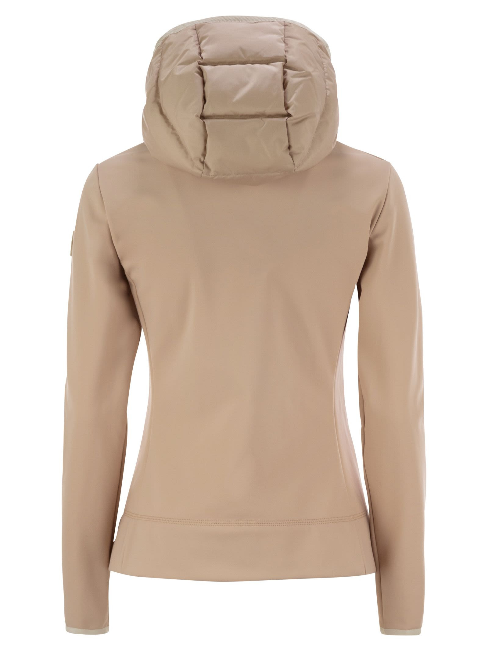 Moncler Grenoble Women Padded Sweatshirt With Hood And Zip - 2