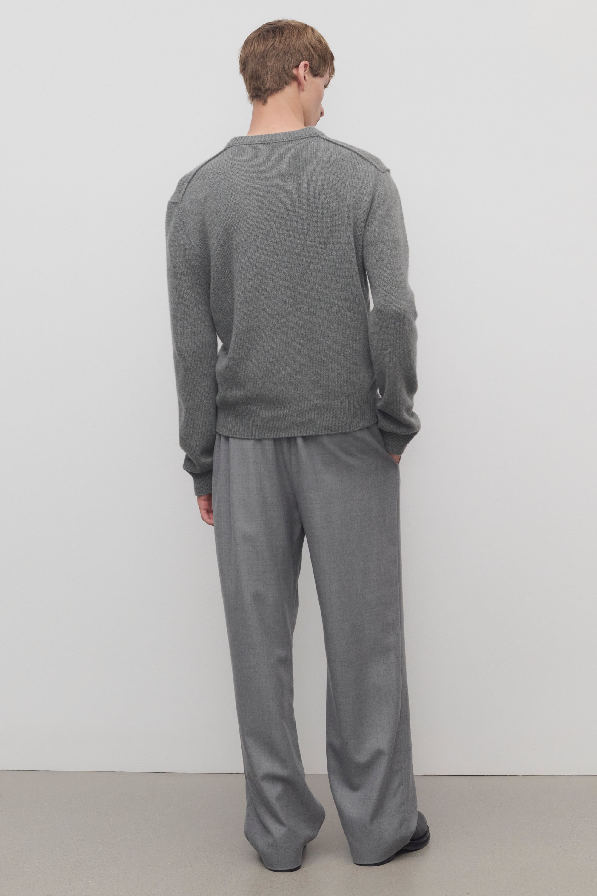 Xon Pant in Virgin Wool - 5