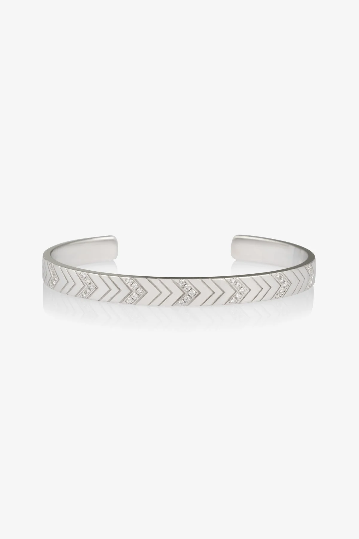 DIAMOND CHEVRON CUFF - 1
