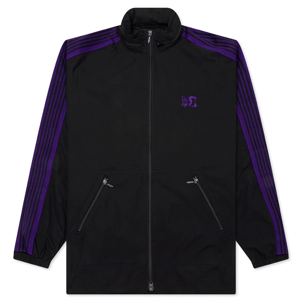 NEEDLES X DC SHOES JOG JACKET - BLACK - 1