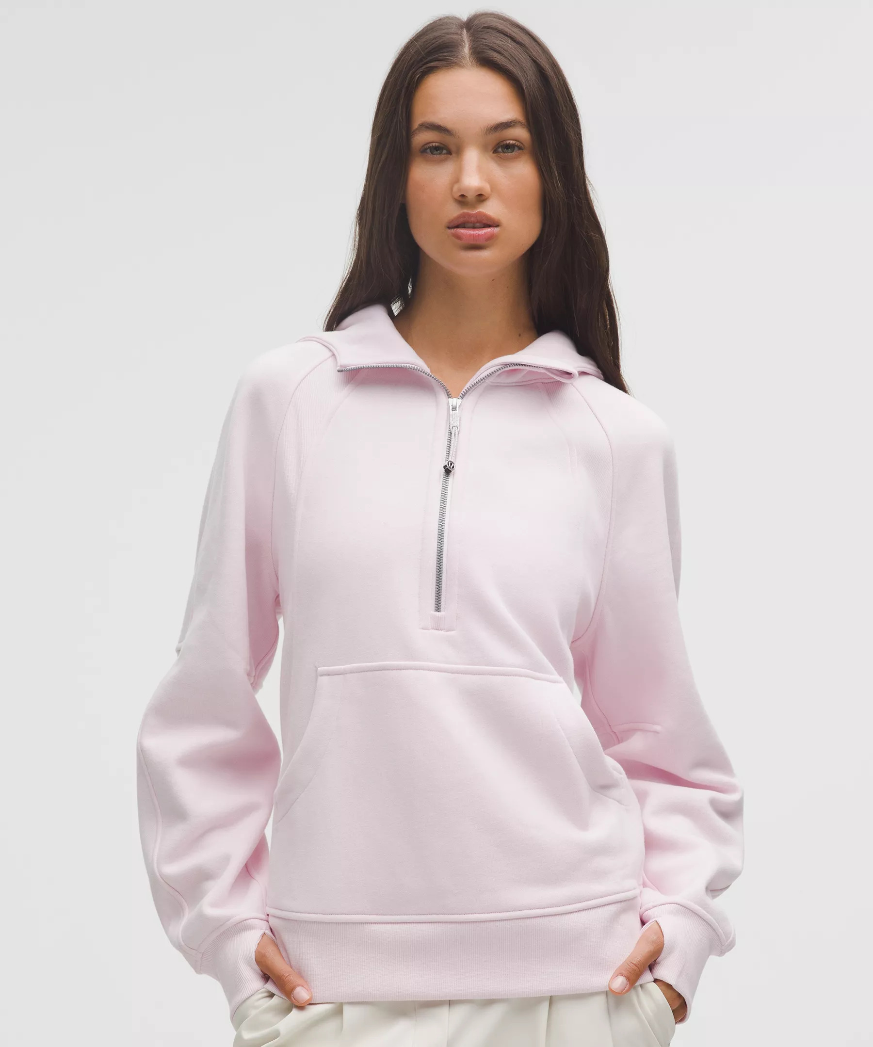 Scuba Oversized Half-Zip Hoodie *Long - 1